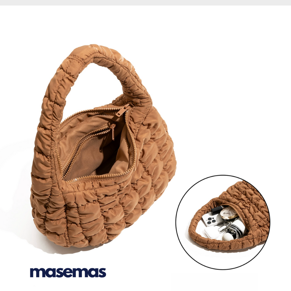masemas Kahverengi Mini ve Mikro Bulut Çanta
