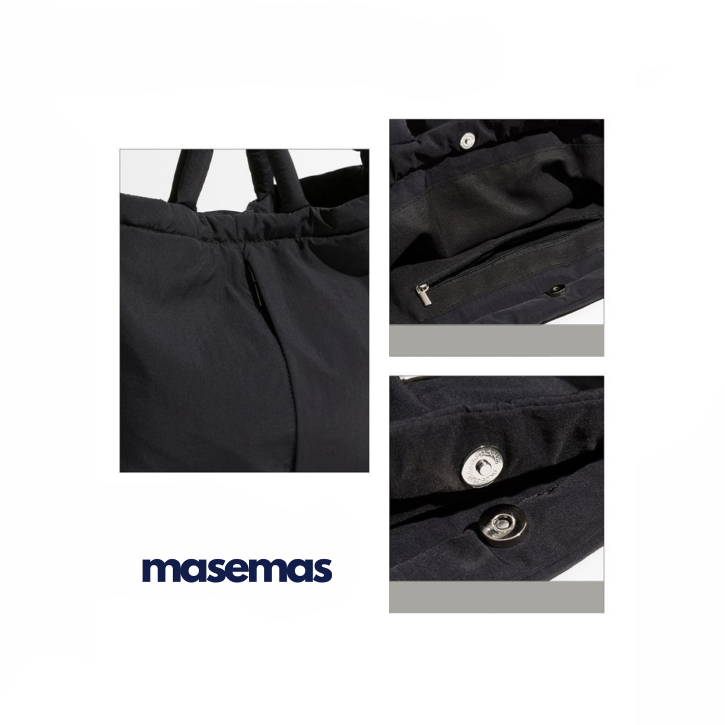 masemas Dolgu Askılı Büyük Kapasiteli Sırt ve Kol Çantası