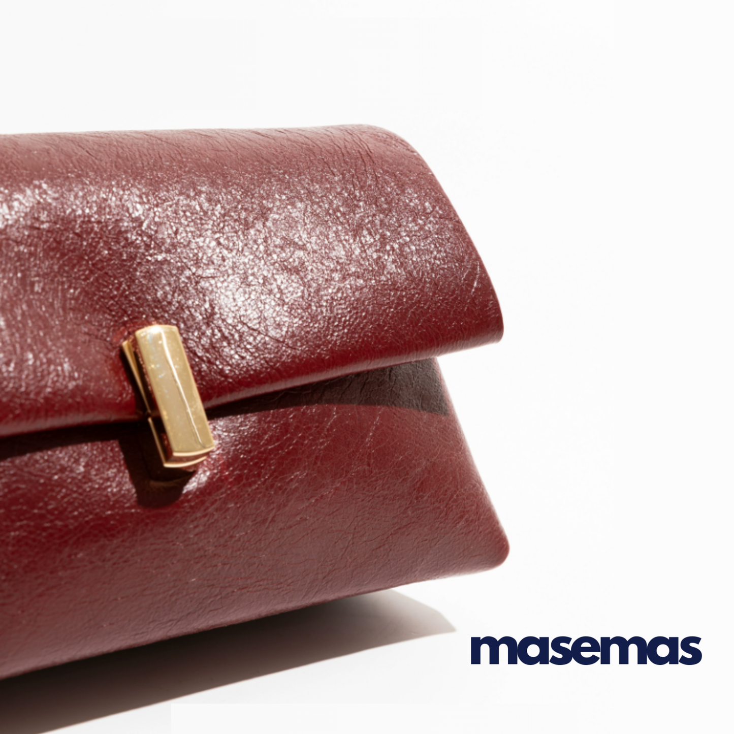 masemas Yumuşak Deri Güneş Işığı Sarı ve Bordo Çanta