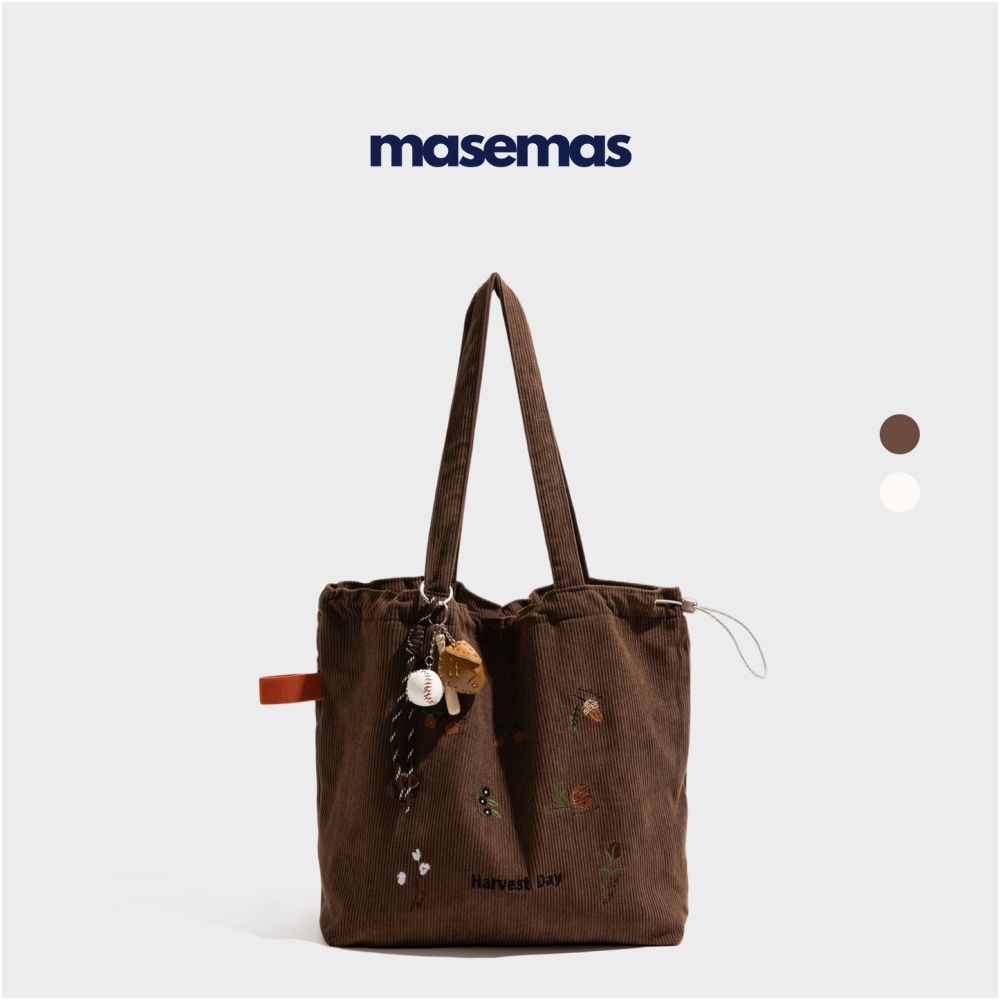 masemas Harvest Kadife Torba Çanta (Charm Hediye)