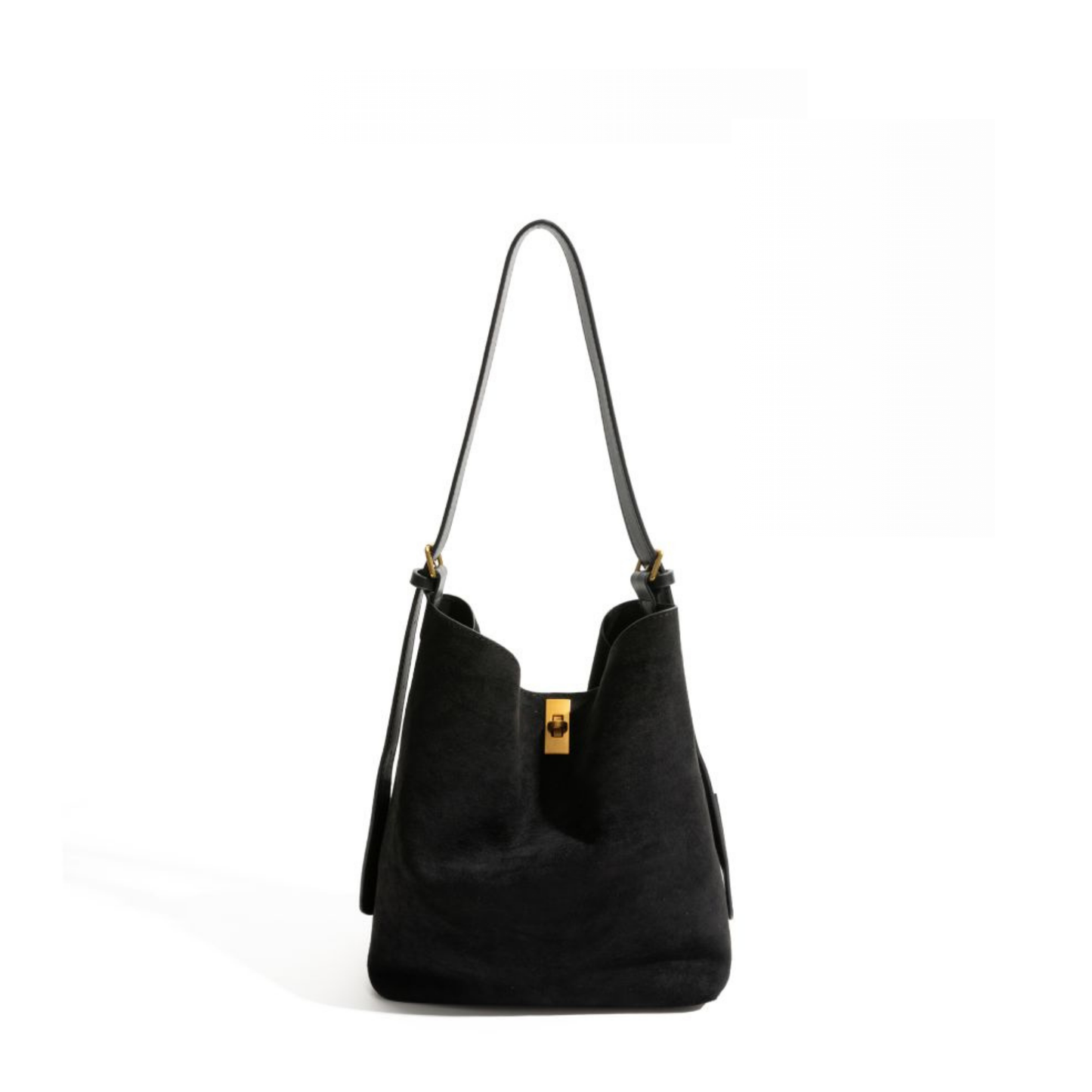 masemas Süet Retro Kova Çanta (Charm Hediyeli)