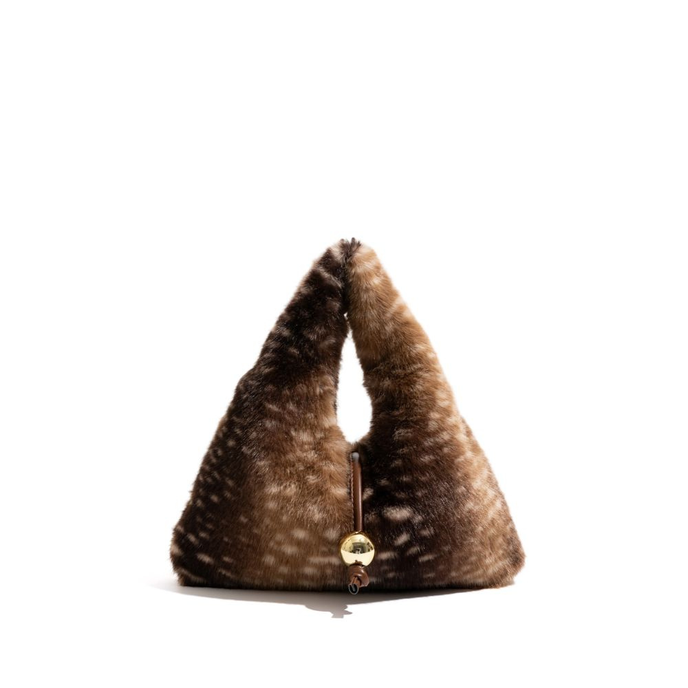 masemas Peluş Çapraz Askılı El Çantası