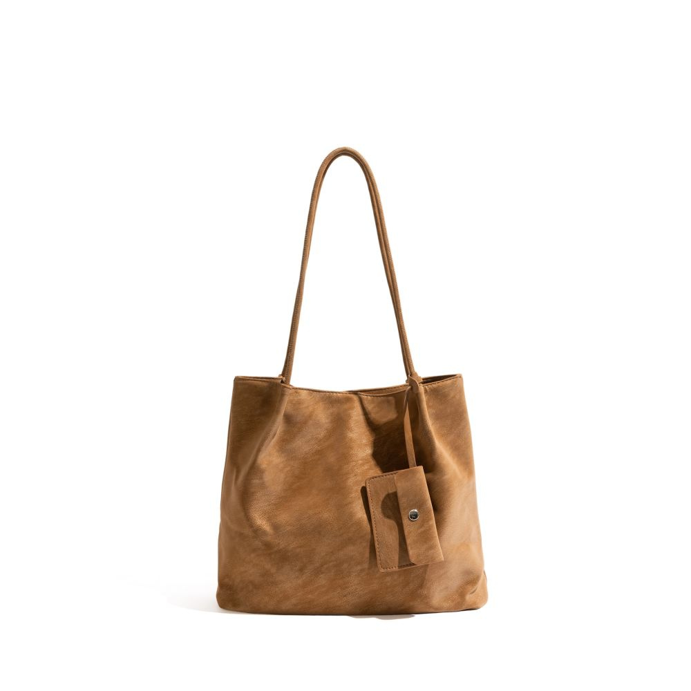 masemas Süet Torba Çanta Cüzdanlı