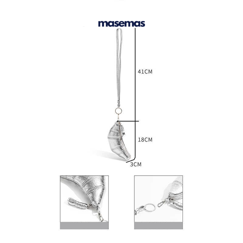 masemas Mini Kruvasan Çanta