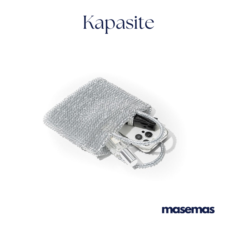 masemas Transparan Mini El Çantası