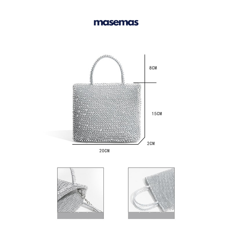 masemas Transparan Mini El Çantası