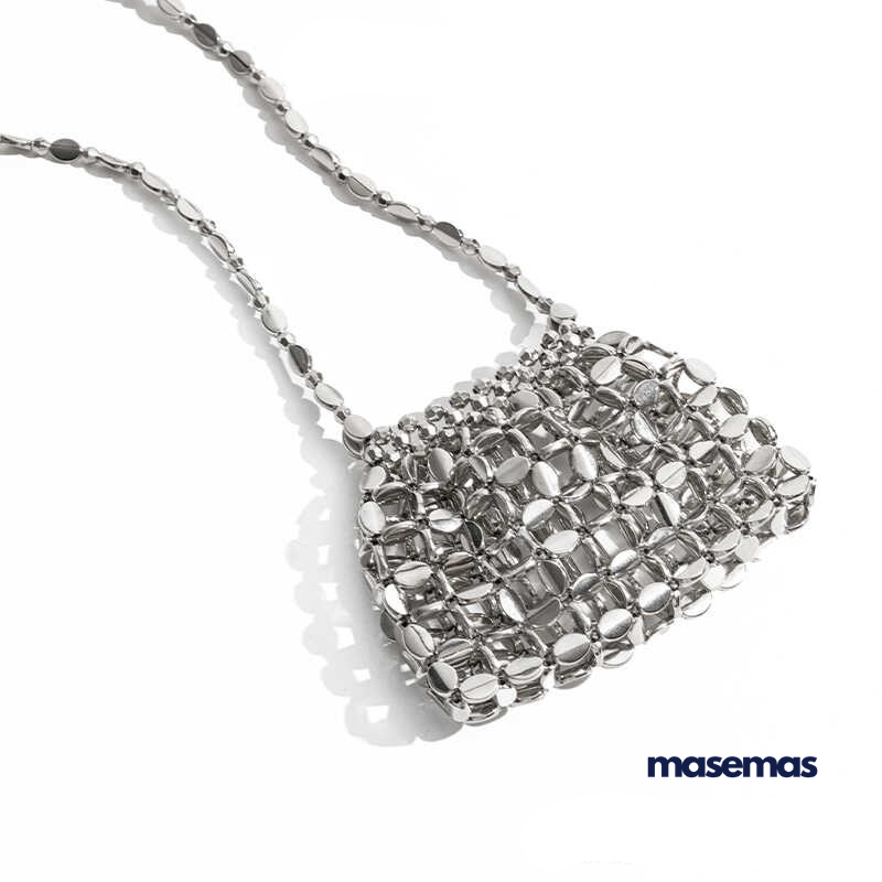 masemas Gümüş Mikro Çapraz Çanta