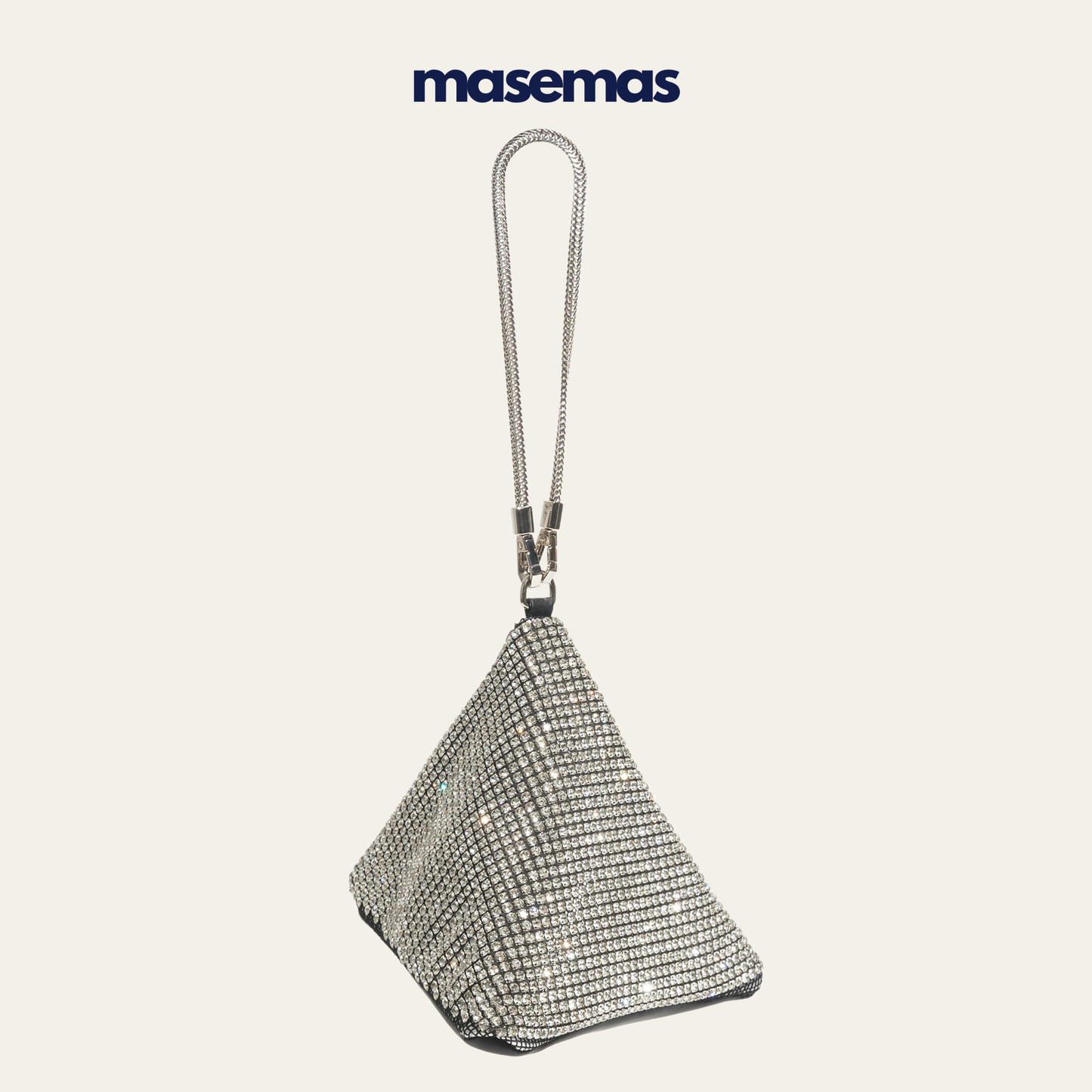 masemas Üçgen Pırlanta El Çantası