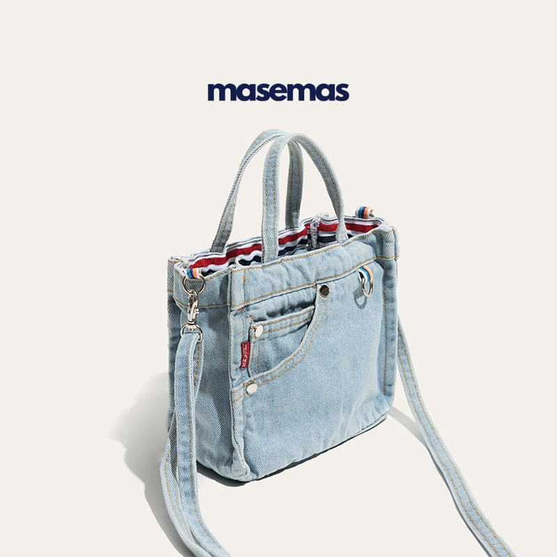 masemas Denim Mini Kol Çantası