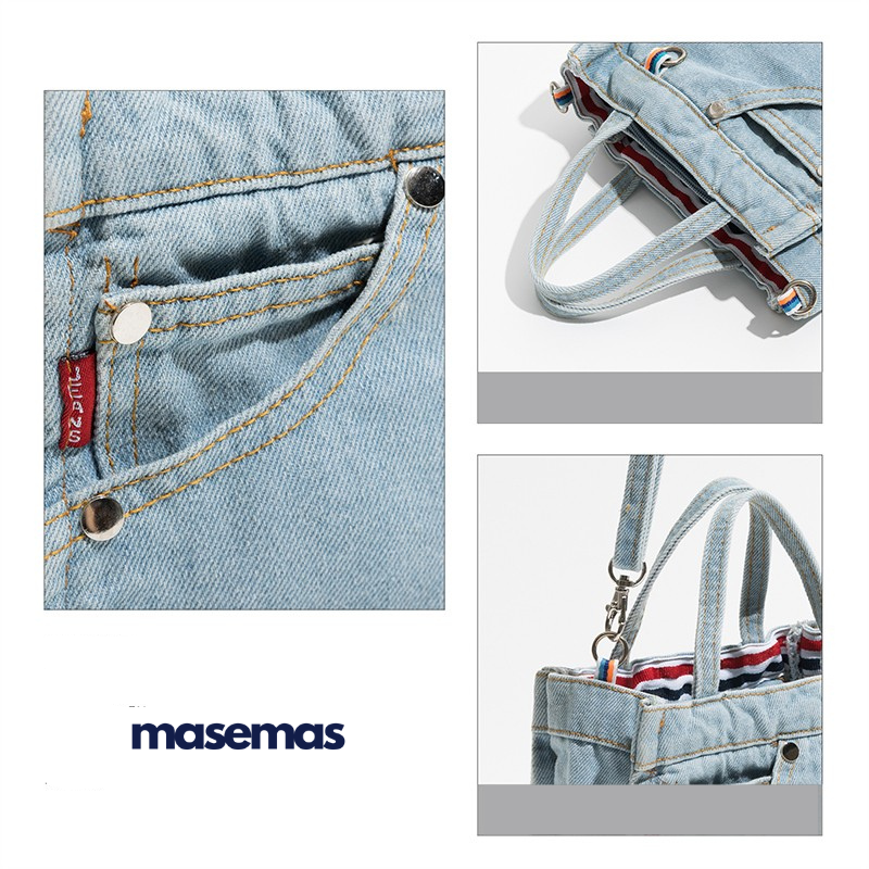 masemas Denim Mini Kol Çantası