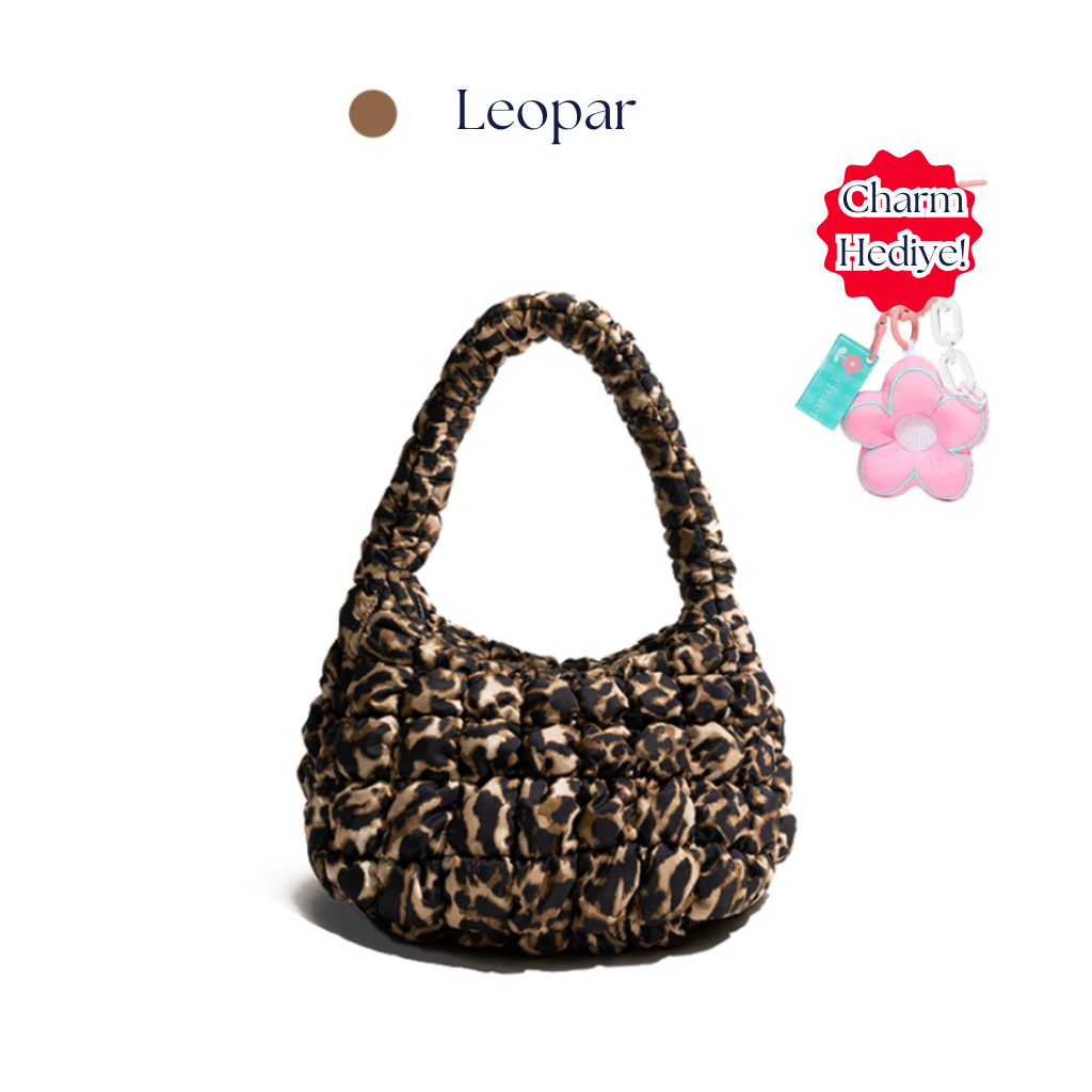 masemas Gümüş Mini Bulut Çanta