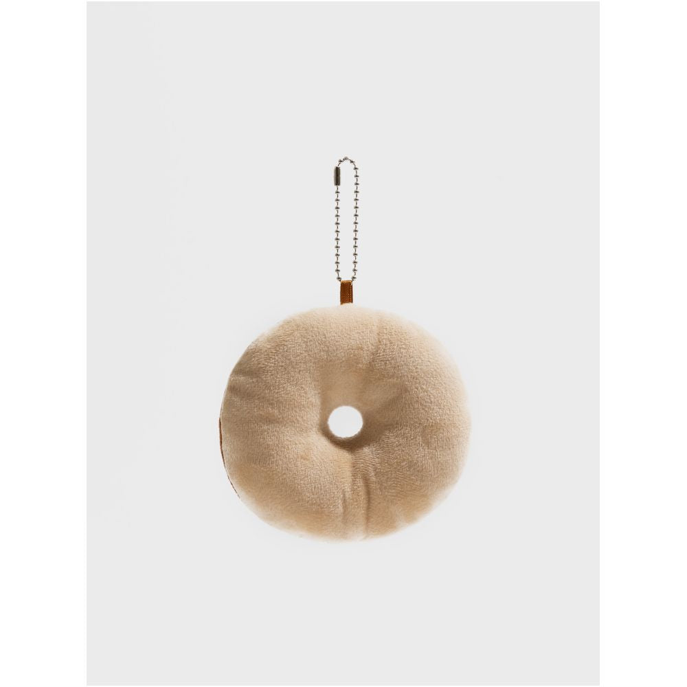 Orange girl Miu series cartoon plush donut bag pendant college style keychain backpack hanging accessories image 4