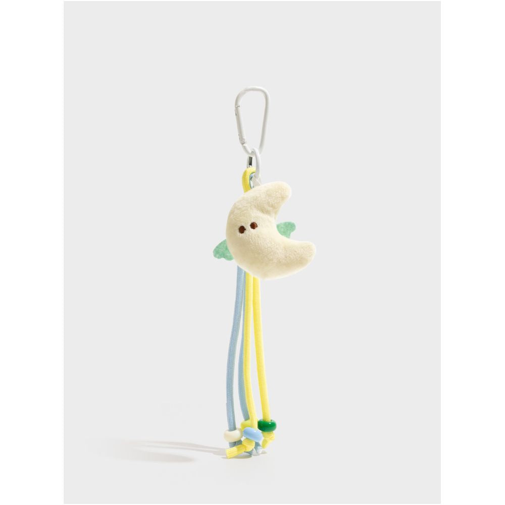 Orange Girl Cute and Sweet Moon Doll Plush Bag Pendant Cute Doll Pendant Small Accessories image 2