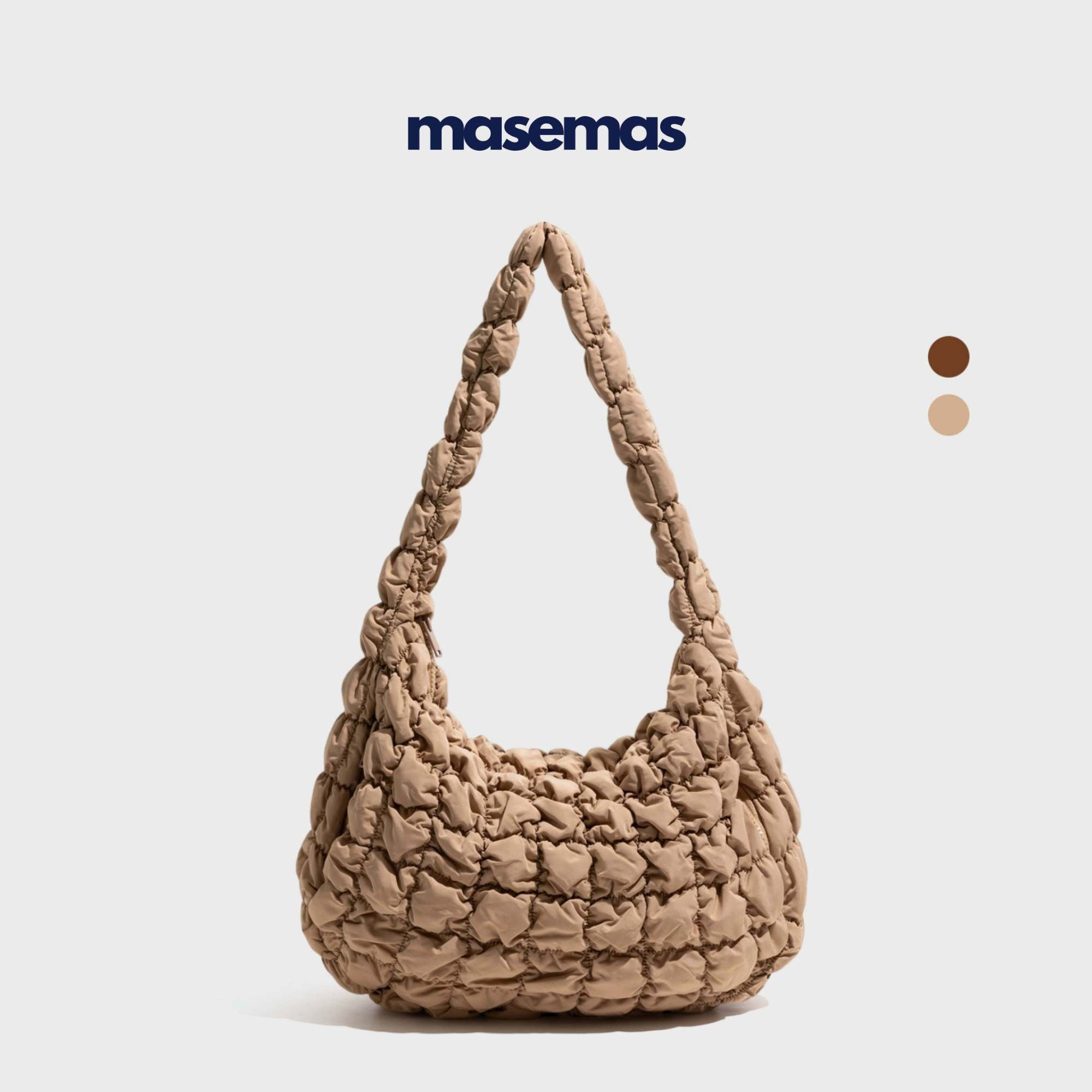 masemas Kahverengi Bulut Çanta