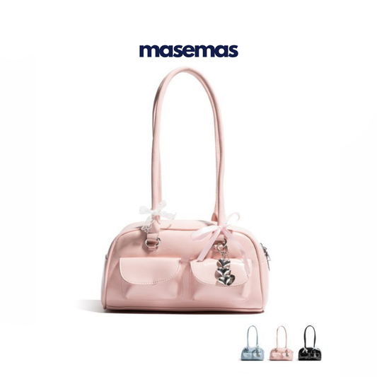 masemas Boston Yastık Çanta (Kurdele Hediye)
