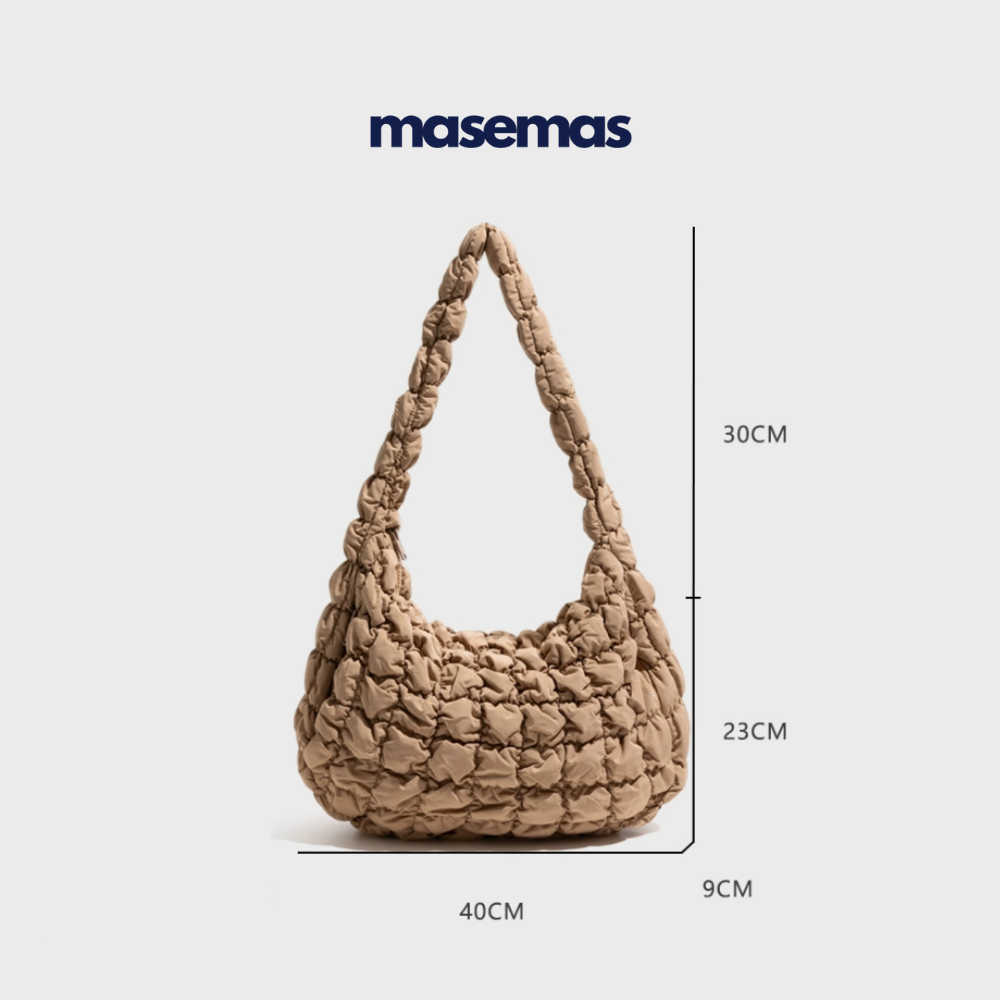 masemas Kahverengi Bulut Çanta