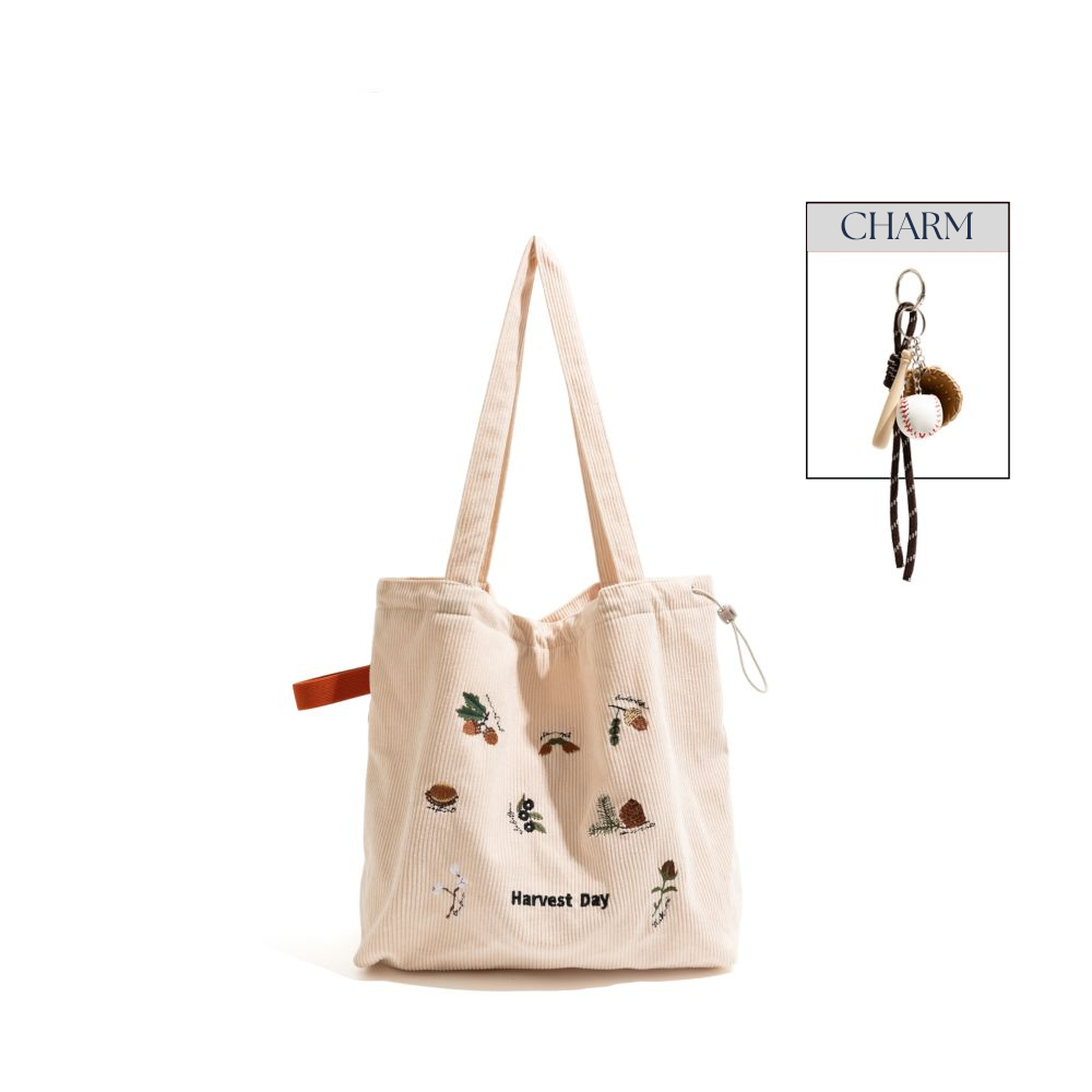 masemas Harvest Kadife Torba Çanta (Charm Hediye)