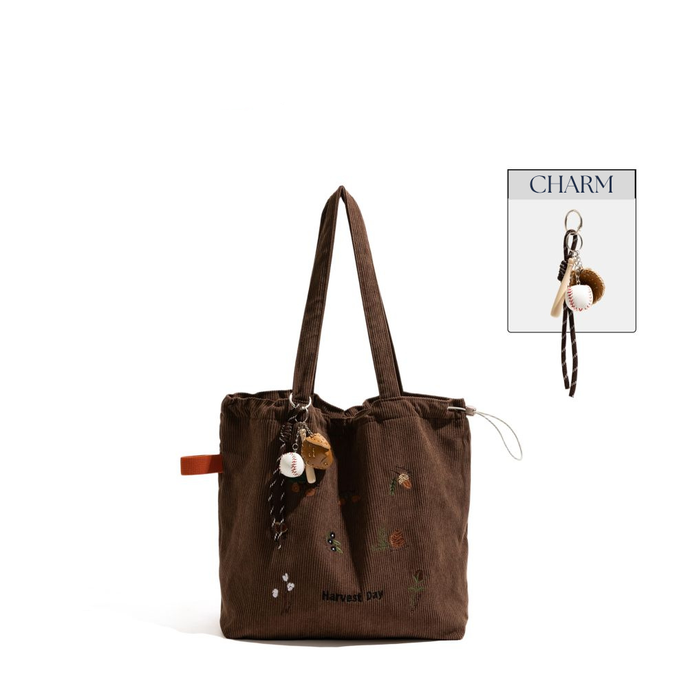 masemas Harvest Kadife Torba Çanta (Charm Hediye)