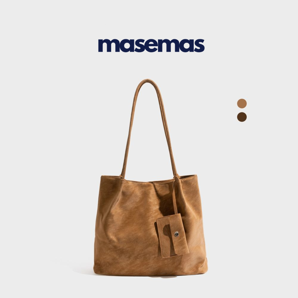 masemas Süet Torba Çanta Cüzdanlı