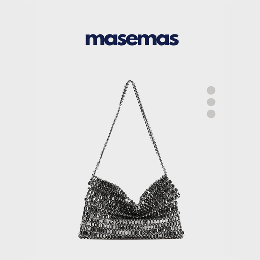 masemas Siyah Zincir El Çantası