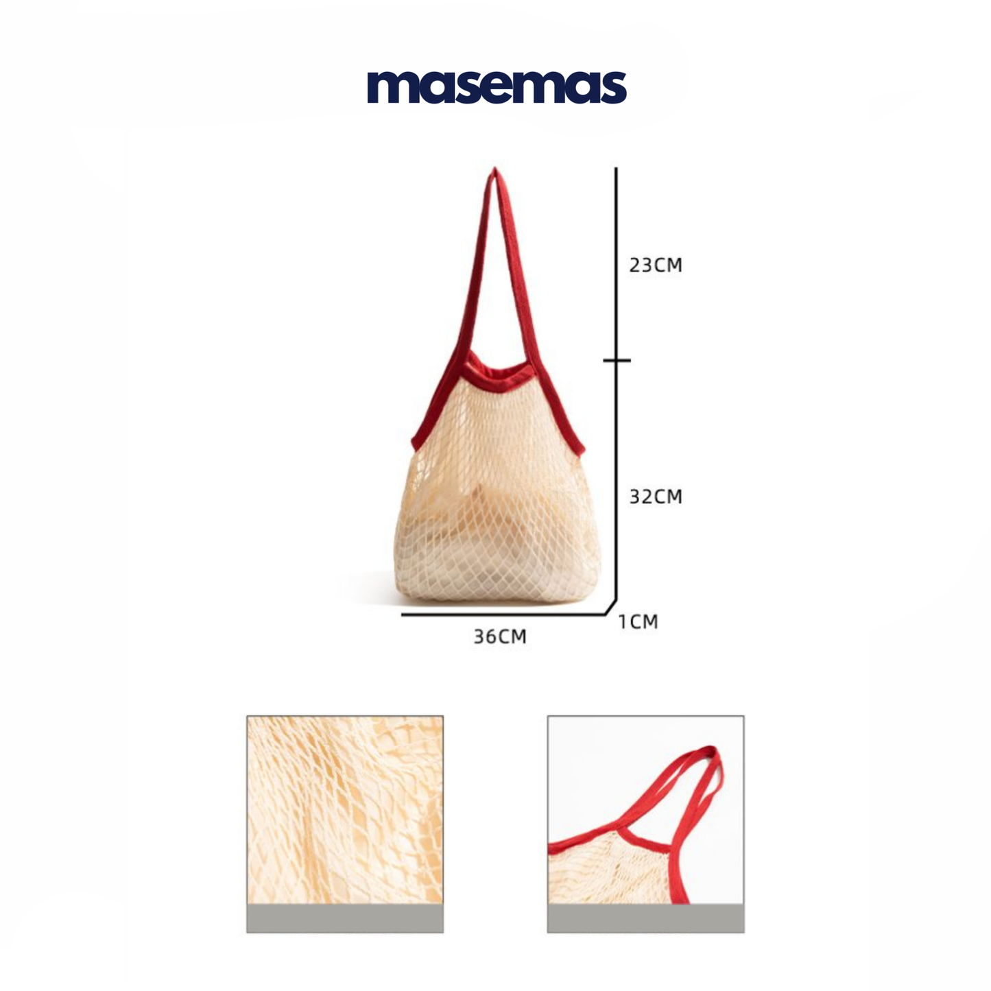 masemas File Çanta Tek Omuzlu Elde Taşınabilir Geniş Kapasiteli (Charm Hediye)