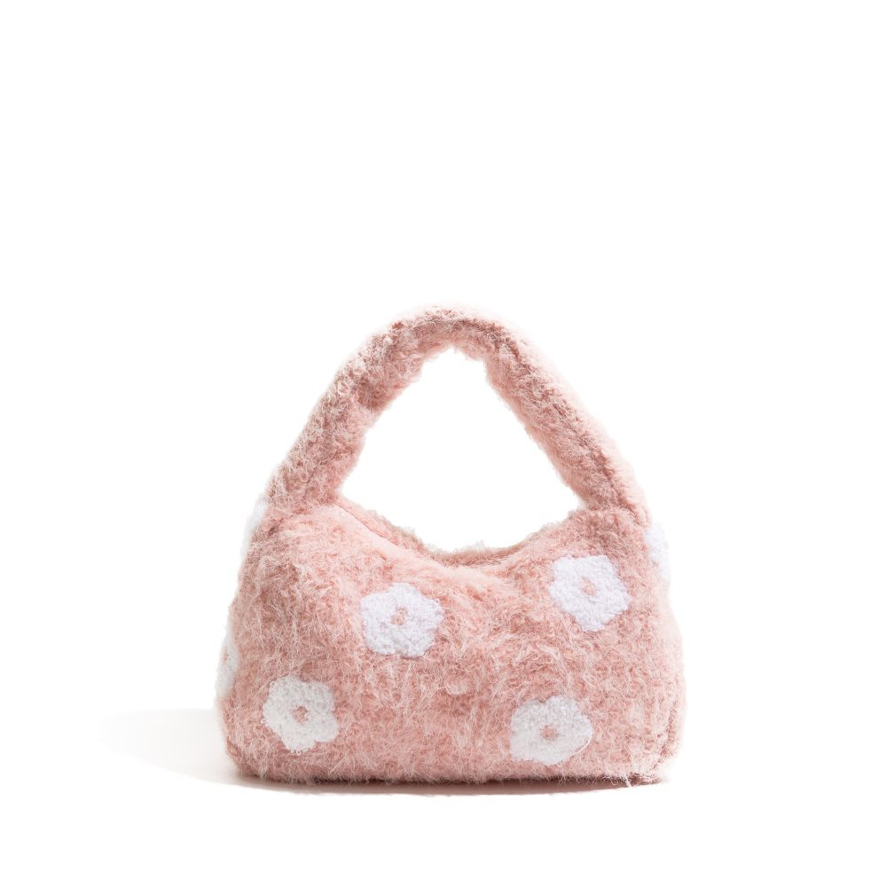 masemas Çiçek Desenli El Çantası