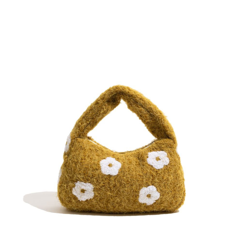 masemas Çiçek Desenli El Çantası