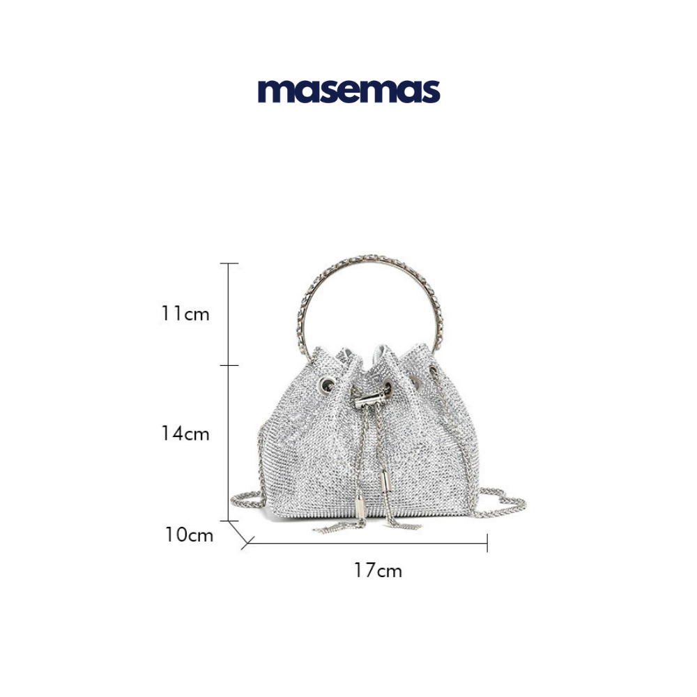 masemas Diamond Mini Ring Çanta (17cm)
