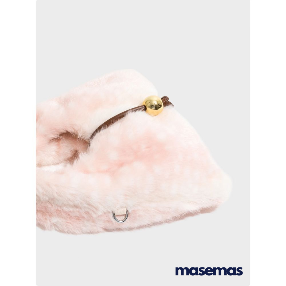 masemas Peluş Çapraz Askılı El Çantası