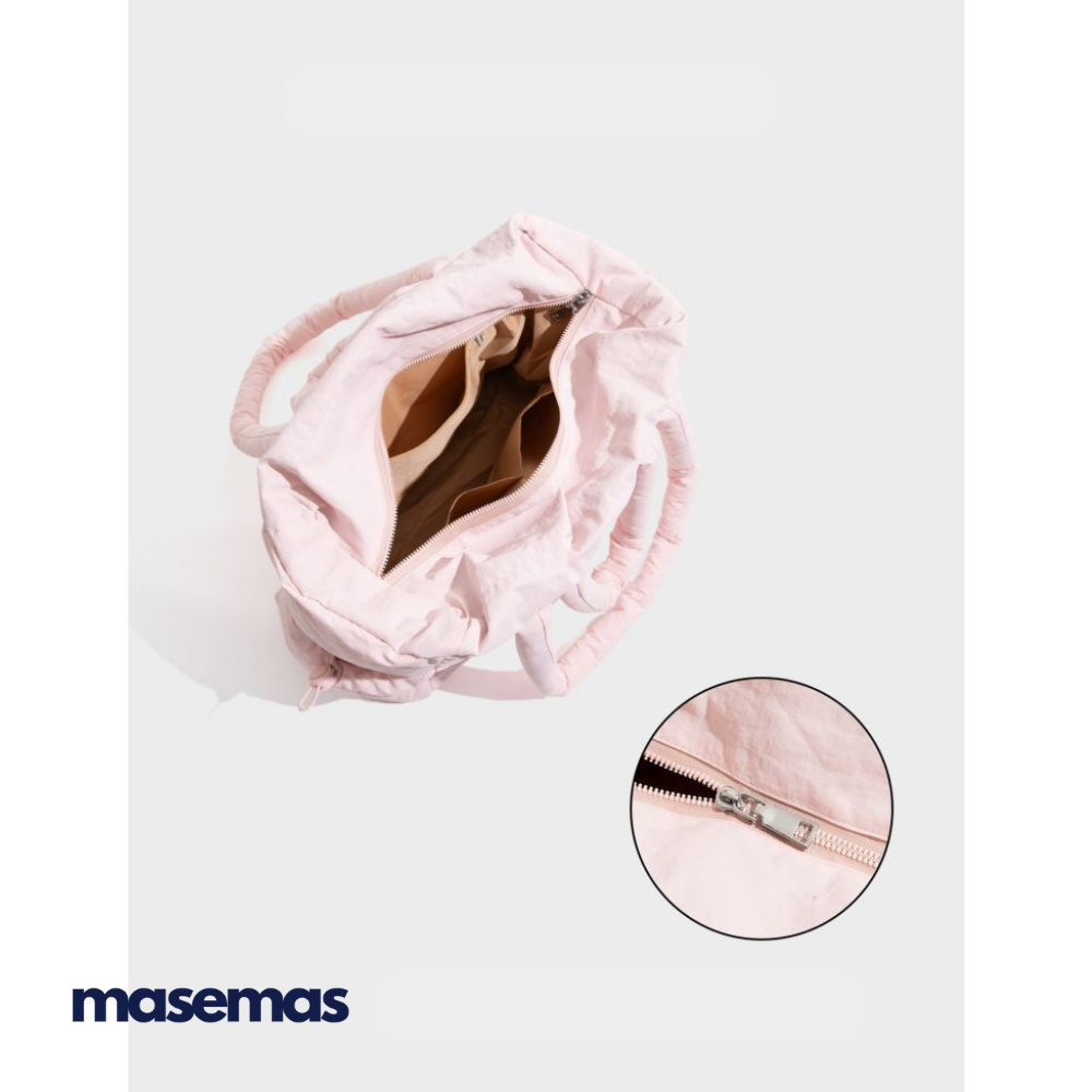 masemas Pamuklu Puf Bavul Çanta