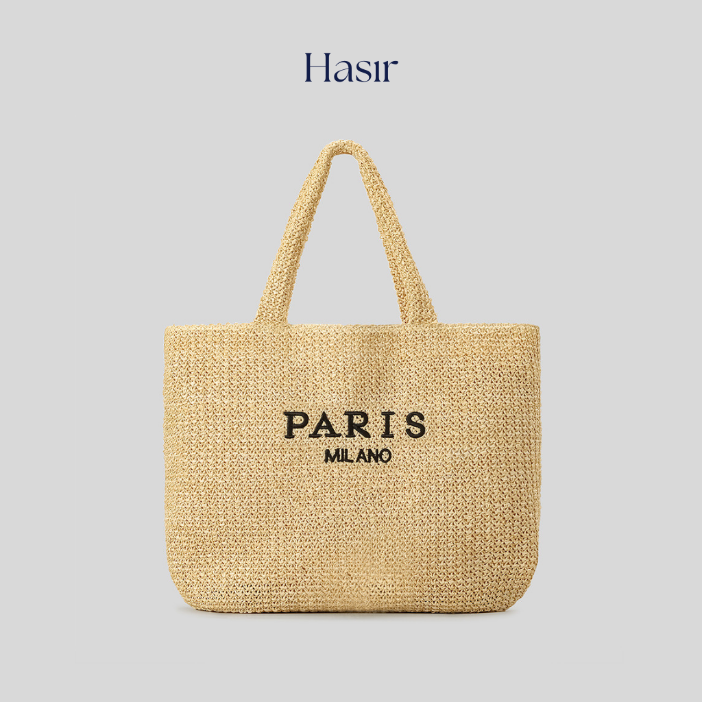 masemas Paris Hasır Örgü Çanta
