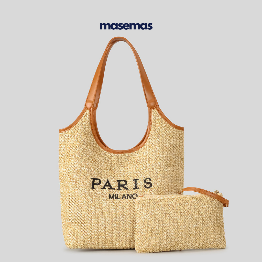 masemas Paris Yazlık Çanta Cüzdanlı