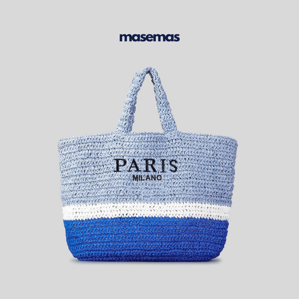 masemas Paris Hasır Örgü Çanta